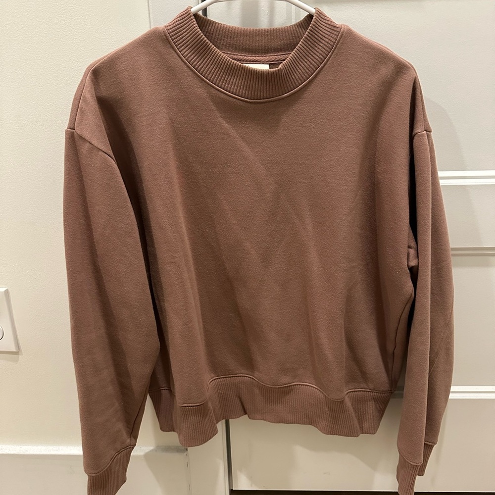 Brown Crewneck Sweatshirt